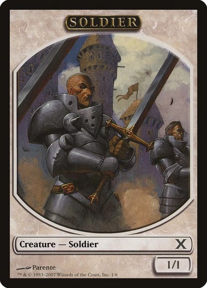 Soldier Token, 10th Edition 1