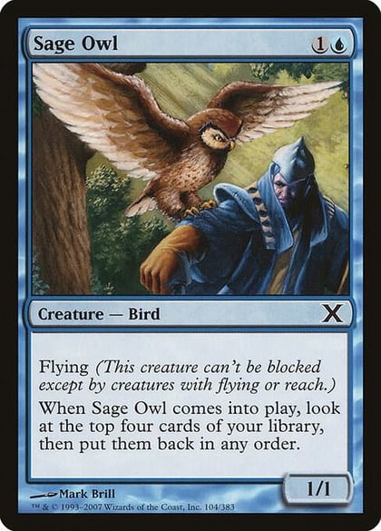 Sage Owl, 10th Edition 104
