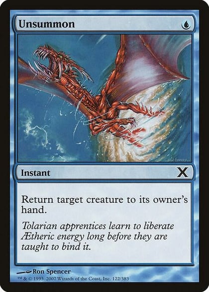 Unsummon, 10th Edition 122