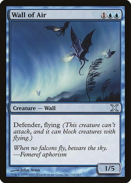 Wall of Air, 10th Edition 124