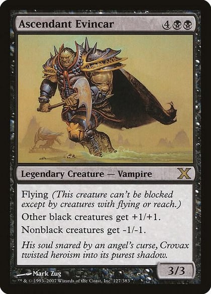 Ascendant Evincar, 10th Edition 127