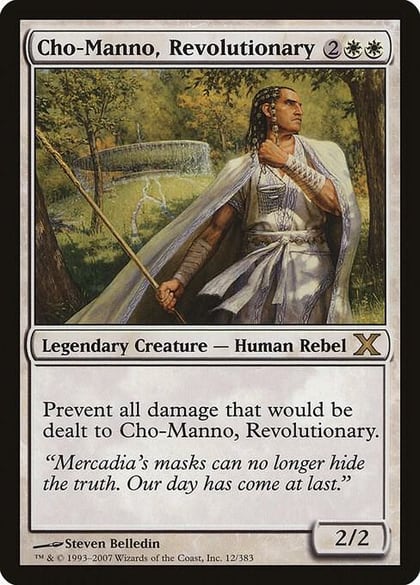 Cho-Manno, Revolutionary, 10th Edition 12