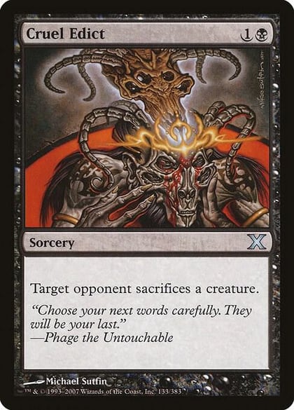Cruel Edict, 10th Edition 133