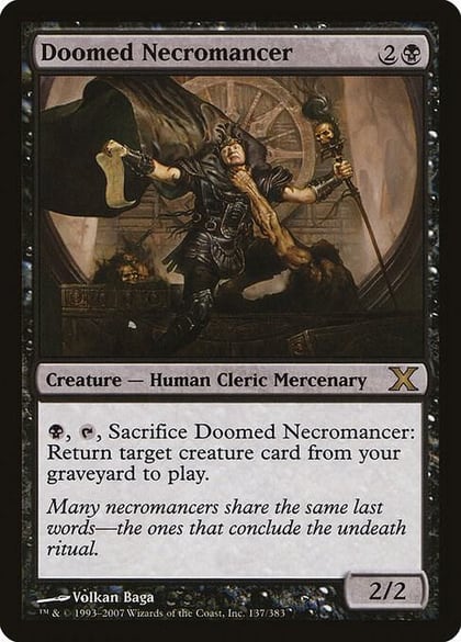Doomed Necromancer, 10th Edition 137