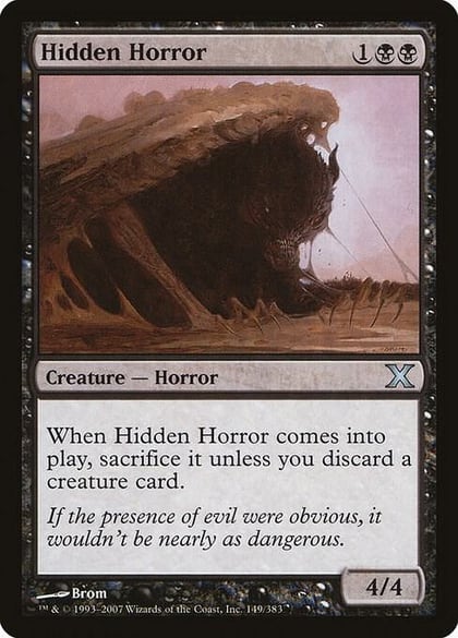 Hidden Horror, 10th Edition 149