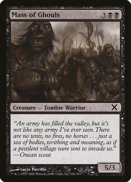 Mass of Ghouls, 10th Edition 156
