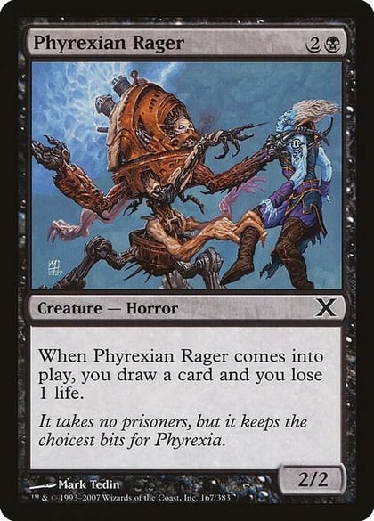 Phyrexian Rager, 10th Edition 167