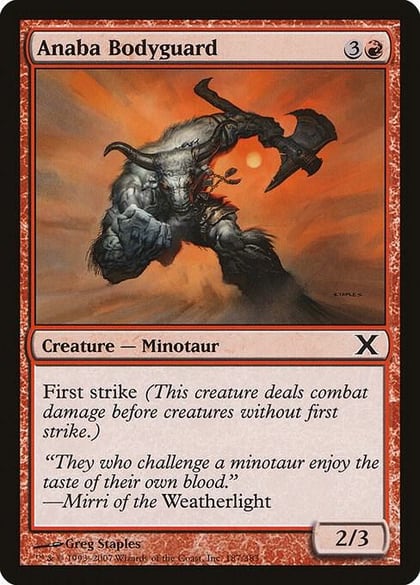 Anaba Bodyguard, 10th Edition 187