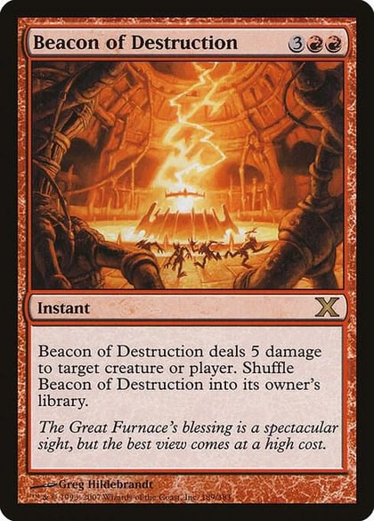 Beacon of Destruction, 10th Edition 189