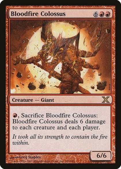 Bloodfire Colossus, 10th Edition 191