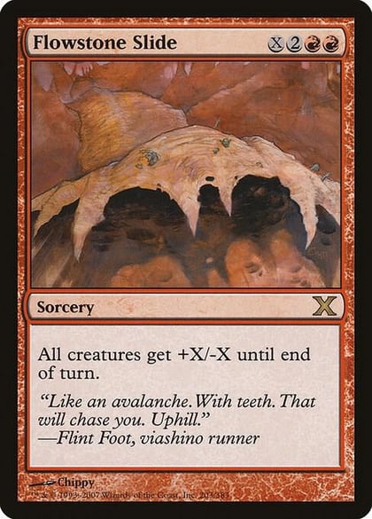 Flowstone Slide, 10th Edition 203