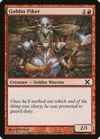 Goblin Piker, 10th Edition 209