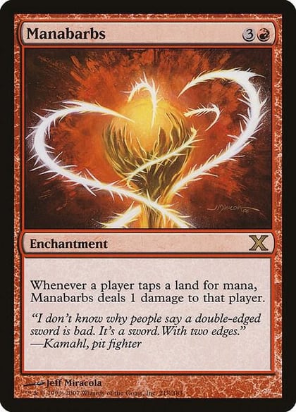Manabarbs, 10th Edition 218