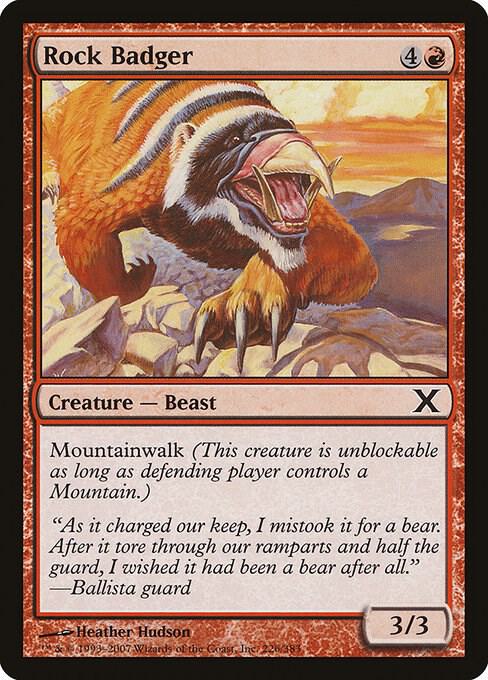 Rock Badger, 10th Edition 226