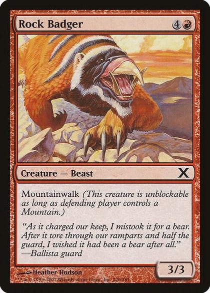 Rock Badger, 10th Edition 226