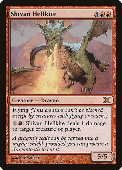 Shivan Hellkite, 10th Edition 231
