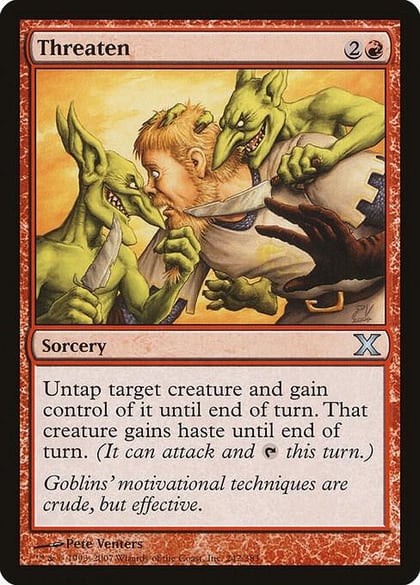 Threaten, 10th Edition 242