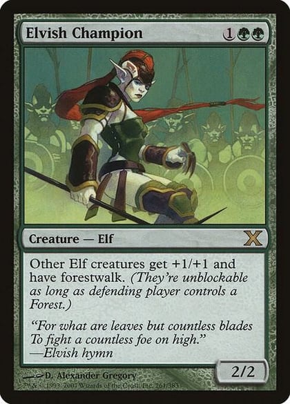 Elvish Champion, 10th Edition 261