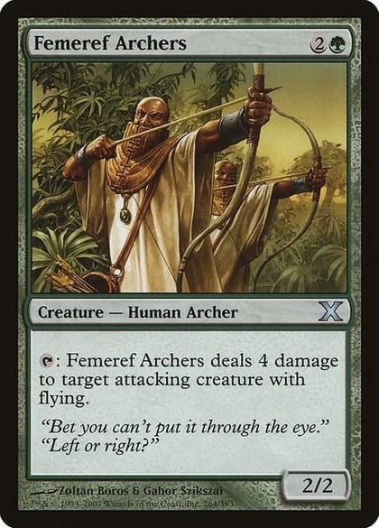 Femeref Archers, 10th Edition 264
