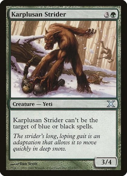 Karplusan Strider, 10th Edition 272