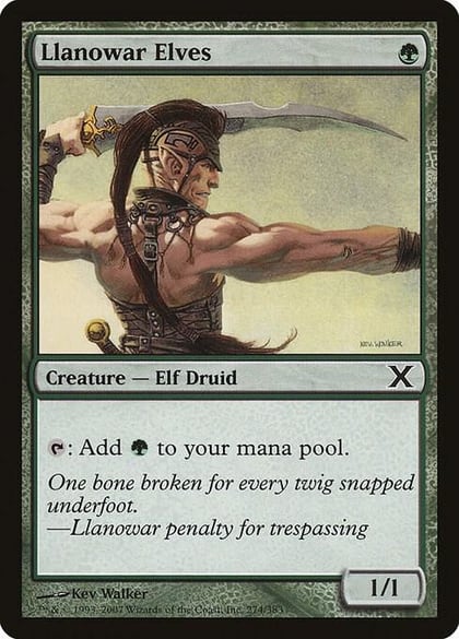 Llanowar Elves, 10th Edition 274