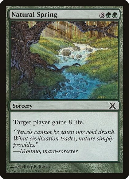 Natural Spring, 10th Edition 281