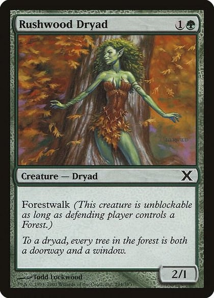 Rushwood Dryad, 10th Edition 294