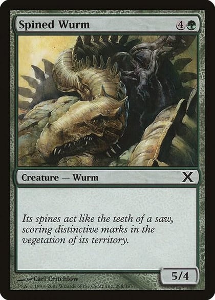 Spined Wurm, 10th Edition 298