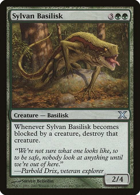 Sylvan Basilisk, 10th Edition 301