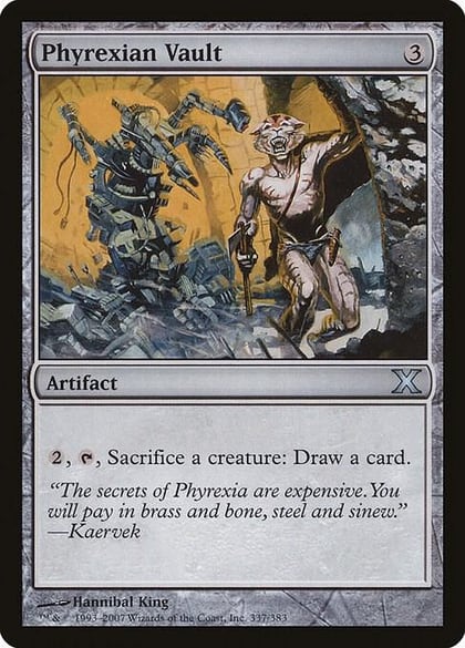 Phyrexian Vault, 10th Edition 337