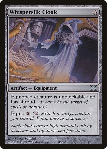 Whispersilk Cloak, 10th Edition 345