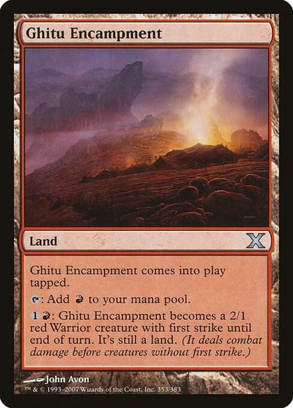 Ghitu Encampment, 10th Edition 353