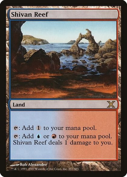 Shivan Reef, 10th Edition 357