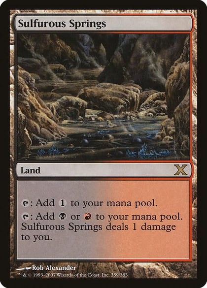 Sulfurous Springs, 10th Edition 359
