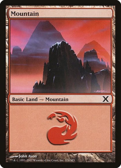 Mountain (376), 10th Edition 376