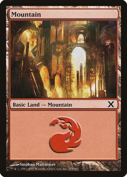 Mountain (379), 10th Edition 379