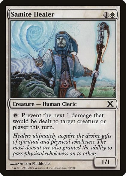 Samite Healer, 10th Edition 38