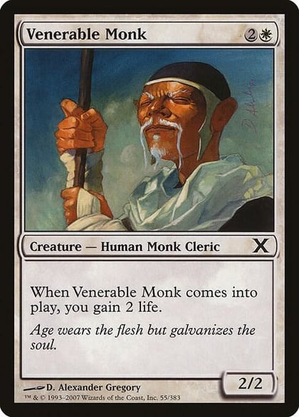 Venerable Monk, 10th Edition 55