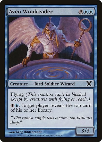 Aven Windreader, 10th Edition 69