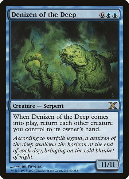 Denizen of the Deep, 10th Edition 80