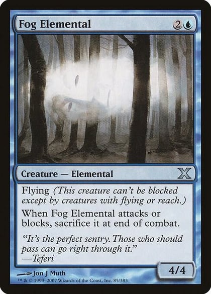 Fog Elemental, 10th Edition 85