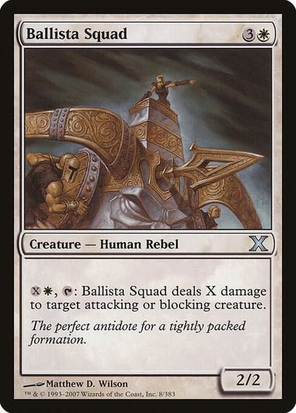 Ballista Squad, 10th Edition 8