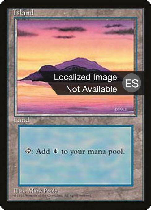 Island (A), Fourth Edition (Foreign Black Border) 179