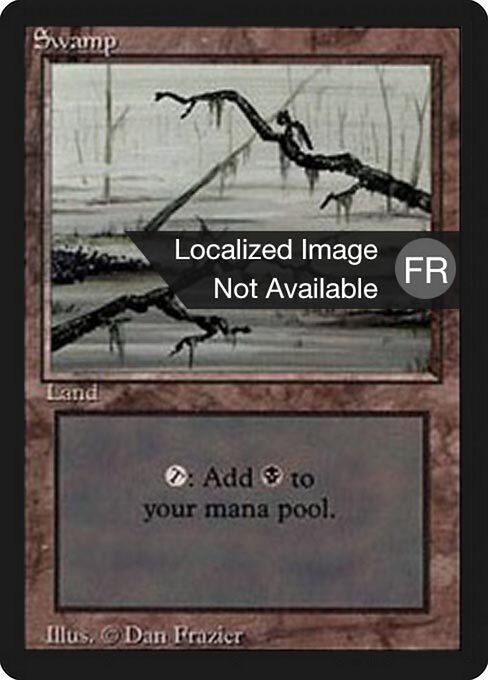 Swamp (A), Revised Edition (Foreign Black Border) 299