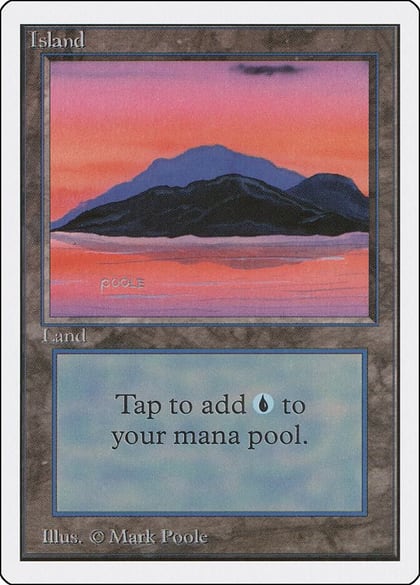 Island (C), Unlimited Edition #18304