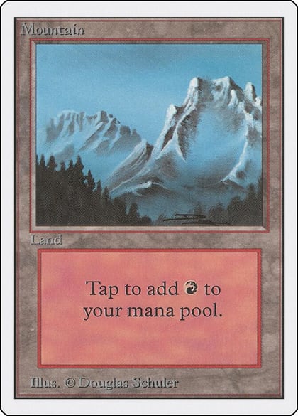 Mountain (B), Unlimited Edition #18305