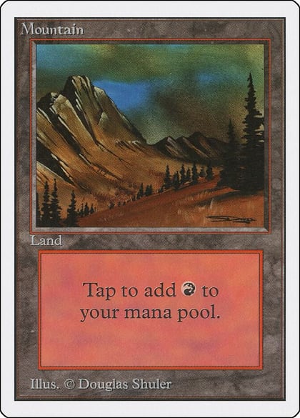 Mountain (C), Unlimited Edition #18306