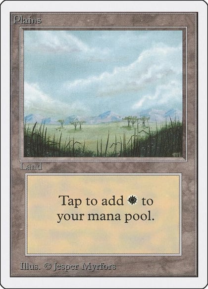 Plains (B), Unlimited Edition #18307