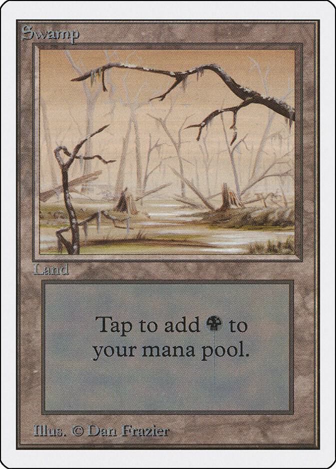 Swamp (B), Unlimited Edition #18309