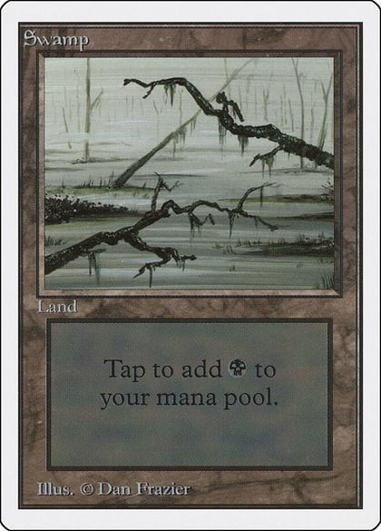 Swamp (C), Unlimited Edition #18310